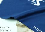 Dark Blue Zigzag Edge Microfiber Glasses Cloth With White Silk Printing Logo