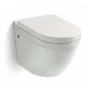 Quality 400mm 480mm Tankless Wall Mounted Toilet Small Bathroom Ceramic White wholesale