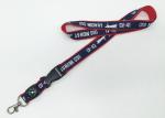 Unique Design Safety Breakaway Lanyards With Polyester / Nylon Material