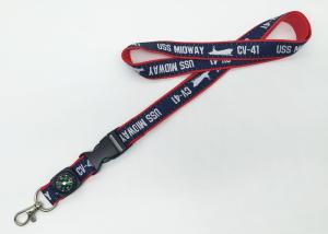Quality Unique Design Safety Breakaway Lanyards With Polyester / Nylon Material wholesale