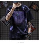 120-250gsm Summer Unisex Oversized T Shirt Tie Dye Short Sleeve Men′S Hip Hop