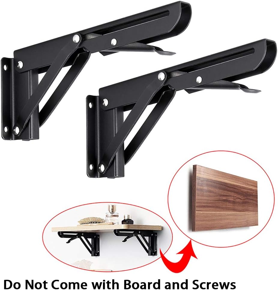 Collapsible Shelf Hinge Wall Mounted for Customer's Request Bench Table Space Saving