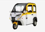 Smart 1200 W Mini Electric Car , 3 Wheels Adjustable Seat Cabin Electric Powered