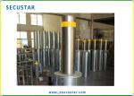 IP 68 Protection Class Automatic Rising Bollards With Hydraulic / Air Pump Drive