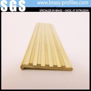 Quality C38500 Safety Curved Brass Tile Edging DIY Brass Edging Strips wholesale
