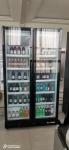 Commercial Glass Door Upright Wine Chiller Soft Drink Display Fridge