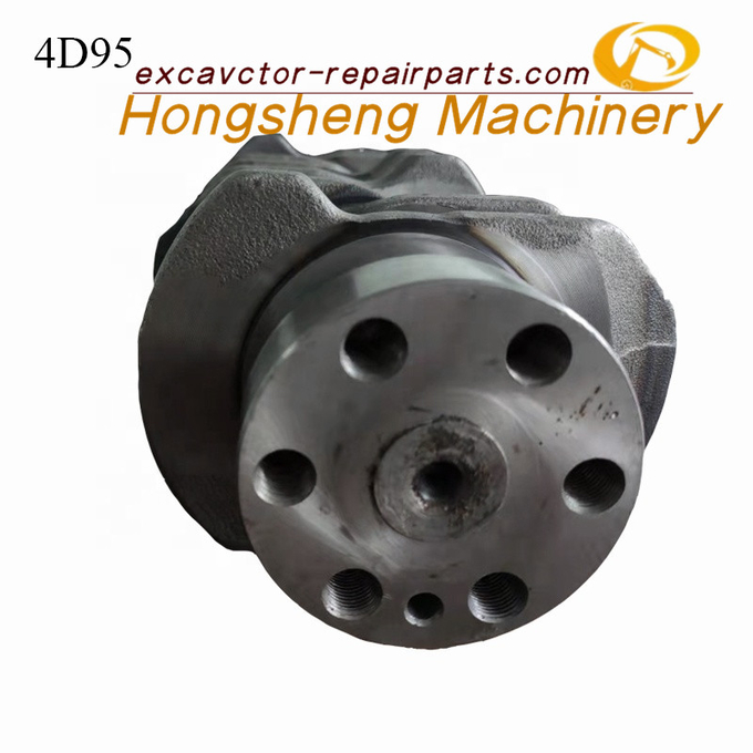 6204-31-1201 4D95 Excavator Engine Parts Komatsu Crankshaft 6205-31-1201