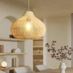 Handmade Bamboo Woven South Asia Holiday Restaurant Hotel Japanese Hawaii Summer