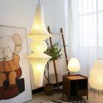 Modern Designer Handmade Paper Lamps Minimalist Pendant Lights for Living Room