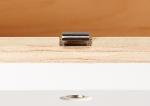 Durable Metal Cabinet Door Locks , Single Key System Invisible Cabinet Lock