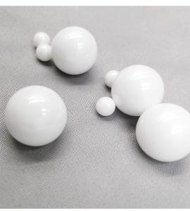Quality ODM Heavy Duty Zirconia Alumina Milling Balls Beads Shock Absorbing wholesale