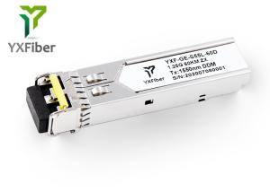 Quality 1.25G 60km 1550nm LC DDM SFP Fiber Optical Transceiver Module wholesale