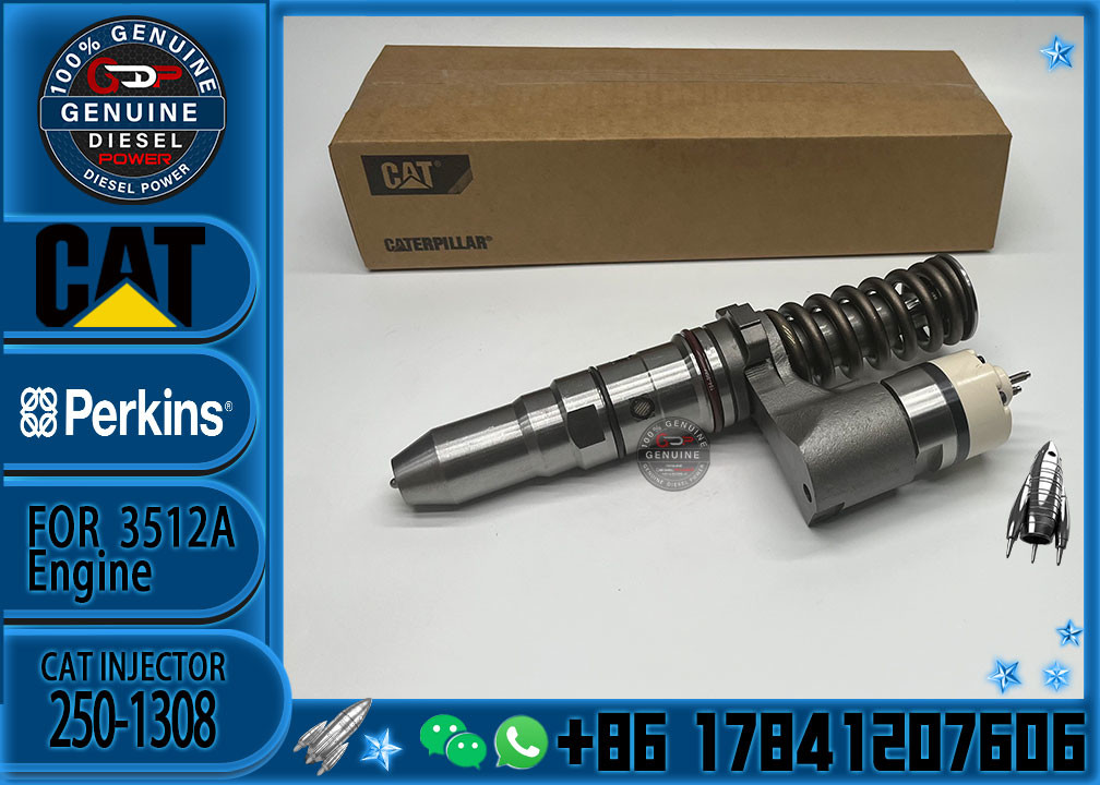 3512B 3516B engine fuel injector 250-1302 250-1308 392-0201 with genuine packing