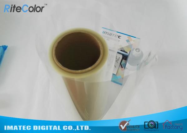 Advertising Eco Solvent Inkjet Media PET Screen Printing Transparency Film 100