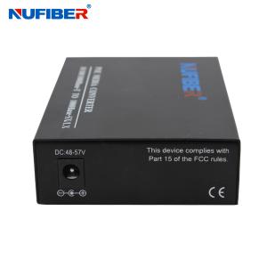 Quality 10/100/1000M POE Powered Switch SM SC 20km Fiber To Copper Media Converter With POE wholesale
