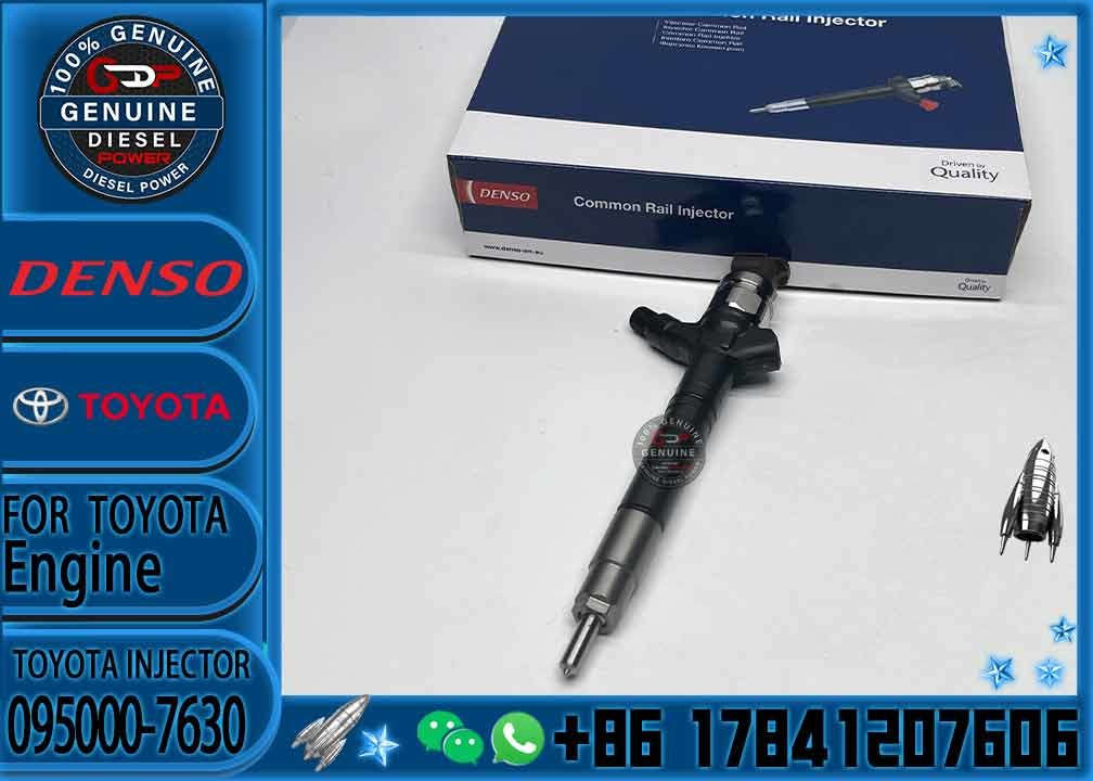 diesel fuel engine injector 095000-7630 23670-0R170 engine high pressure pump engine injection injector 095000-7630