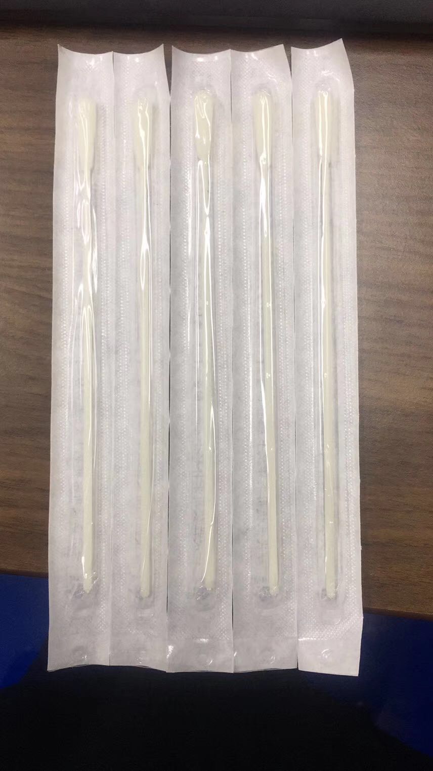White Disposable Sampling Swab , 152mm Specimen Collection Swab