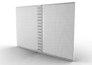 Quality Perspective Transparent LED Display Screen Curtain Wall Efficient Cooling Design wholesale
