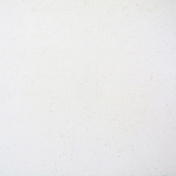 7.5Mohs White Carrara Quartz Stone For Living Room Floor Tiles