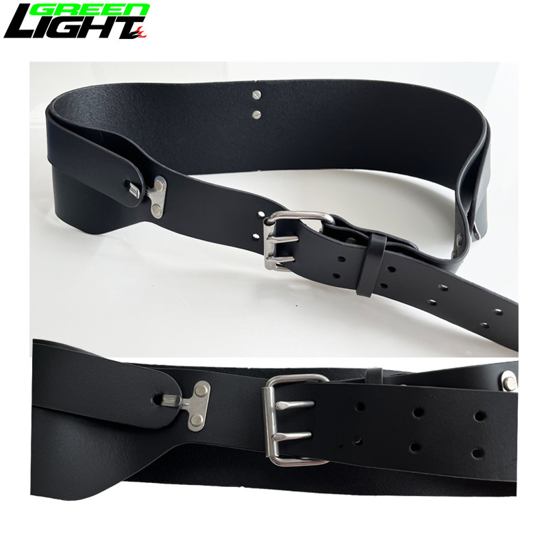 Full Cow Leather Coal Mining Belts , Underground Waist Miners Tool Belt