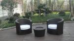 3pcs garden wicker rattan furniture