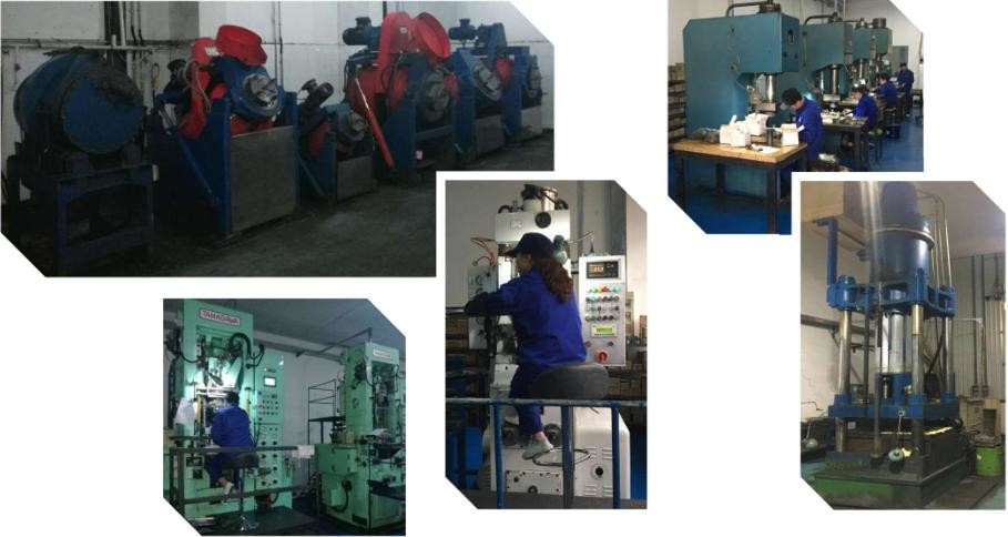 Customized Downhole Tungsten Carbide Spare Parts for Oil Gas Industry