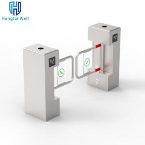 Quality Vertical Portable Swing Barrier Turnstile Half Height 600-900mm Arm Length wholesale