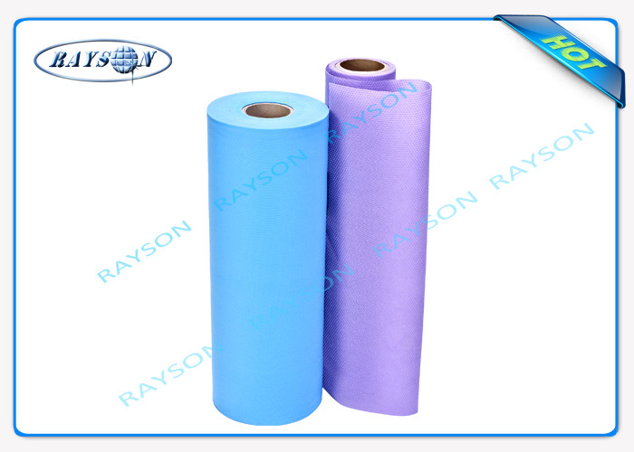 Eco - Friendly Hydrophilic SS Non Woven Fabric For Facemask / Drape / Baby Diaper