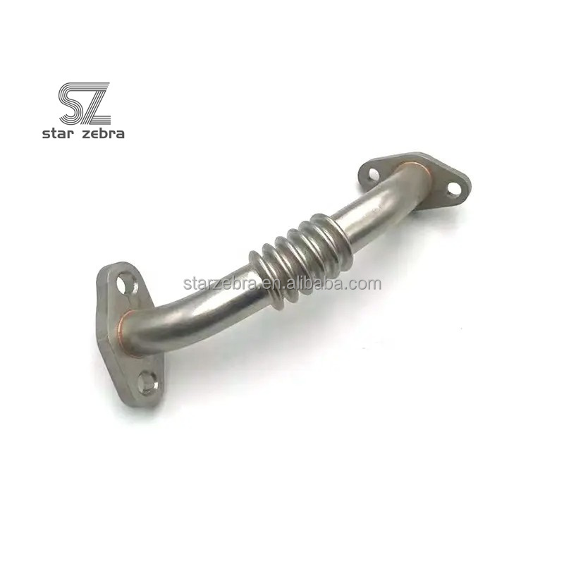 T409038 C4.4 Excavator Oil Return Pipe Line Turbocharger Oil Drain Tube with Online Support After Service