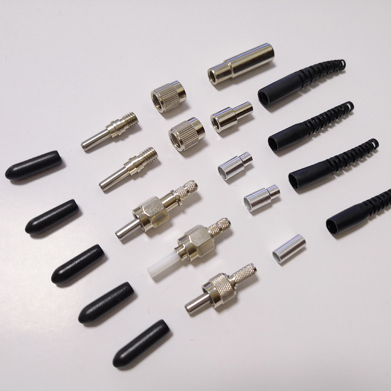 Medical Industry Apc Upc Fiber Patch Cord Connectors With Metal Ferrule