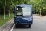 Mini Electric Golf Carts 14 Passengers Electric Sightseeing Car Blue Color