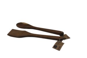 Quality Healthy Acacia Wooden Cooking Spoons Durable Kitchen Serving Spoon for Cooking wholesale