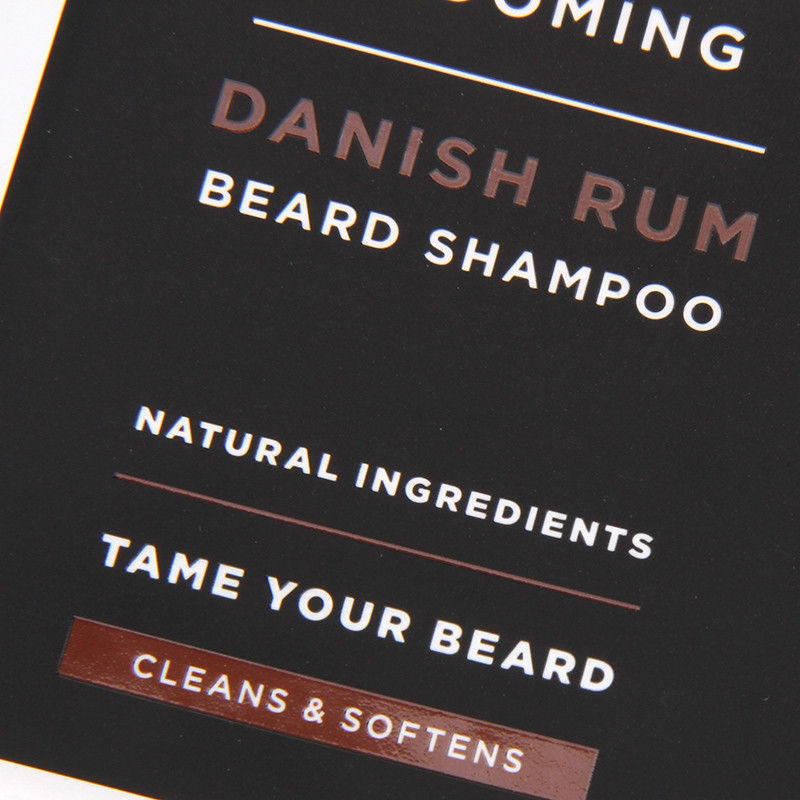 Personalized Paper Sticker Labels Bottle Labels For Men'S Cosmetic / Skincare