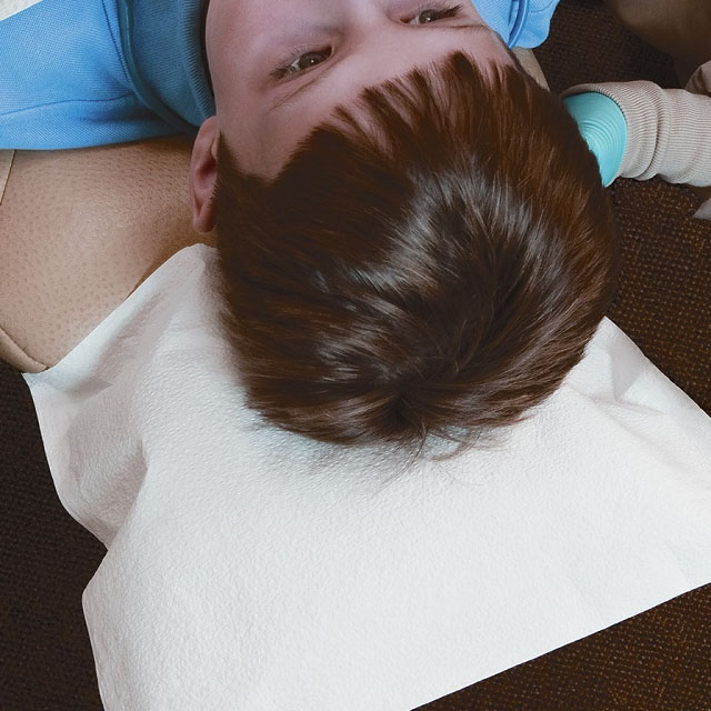 dental consumable Disposable Chair Cover Protect Dental Paper Pillowcase dental headrest cover