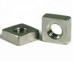 Customized A2 Galvanized Square Stainless Steel Nut Zinc Plate Surface