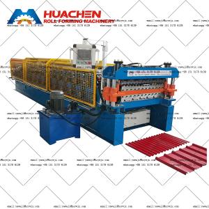 Quality PPGI / GI Steel Profile Double Deck Roll Forming Machine wholesale