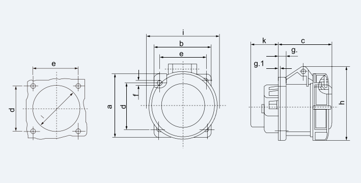 Industrial Electronics IP67 Waterproof Couplers for LED Display Connector and Accessories
