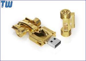 China Super Race Auto 16GB Thumb Drive Smooth Shinning Finished Full Metal on sale