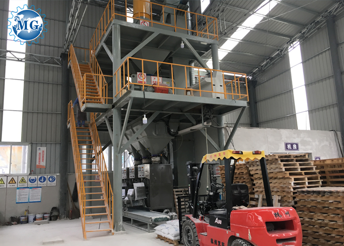 Dry mortar production line