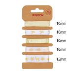 ODM Polyester Ribbon 2mm 10mm 15mm Christmas Gift Wrap Ribbon