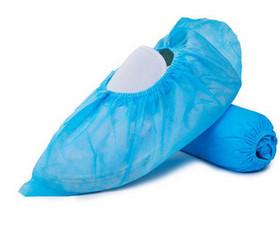 Quality Clean Room Non Slip Shoe Covers Disposable Boot Covers Unisex Ankle 16” 18” wholesale