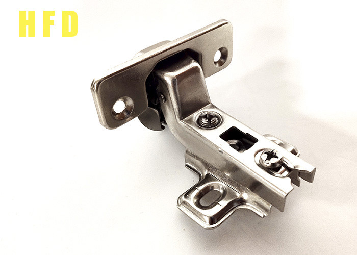 Kitchen Cabinet Adjustable Wooden Door Hinge Nickel Plated 35mm