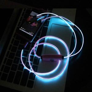 Quality cool colorful el earphone/glow earphone/light up earphone wholesale
