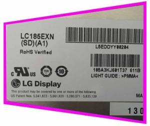 Quality LG 18.5 Inch LCD TV Panel LC185EXN-SCA1 30 Pin 16.7M Color 300cd/m2 Brightness wholesale
