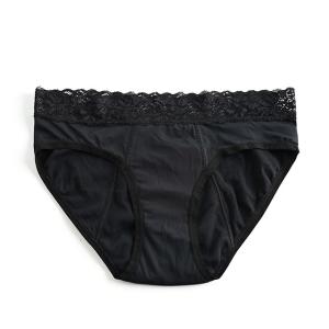Quality Sexy beautiful lace Absorbent 4 Layers Leak Proof Mid Waist Period Menstrual Underwear lingerie women's panties wholesale