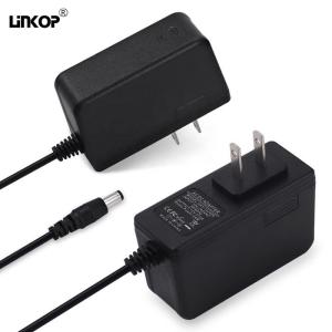 Quality Black Led Power Adapter Ac Dc Us Eu Uk Au Plug Wall Mount 12v 1a wholesale