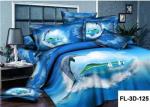 3D Printed Floral Sheet Set 100% Cotton Bedding