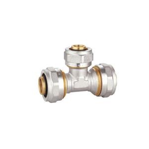 Quality Forged Brass Compression Fittings PF5006 Nickel Plated Female Brass Elbow wholesale