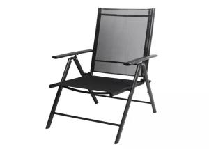 Quality 2x1 Textilene Fabric Outdoor Foldable Chair Garden Furniture wholesale
