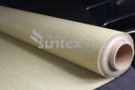 Excellent Tensile Strength Vermiculite Coated Fiberglass Fabric For Safety